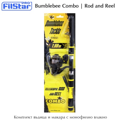 FilStar Bumblebee Combo | Telescopic Rod and Reel