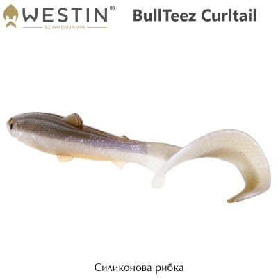 Westin BullTeez Curltail 8cm | Силиконовая приманка