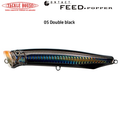  Tackle House FEED POPPER 05 Double black