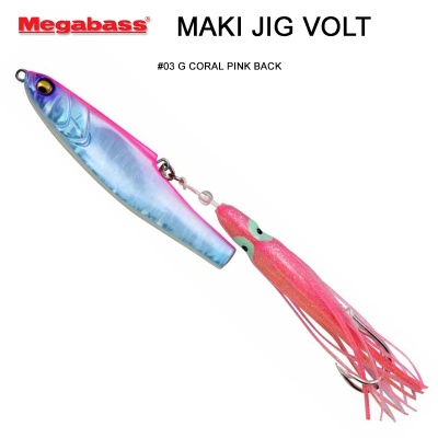 Megabass Maki Jig Volt | G Coral Pink Back