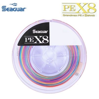 Seaguar PE X8 Grandmax 400m | Multicolor Braided Line