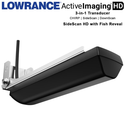 Lowrance Active Imaging HD 3-in-1 SideScan Fish Reveal Transducer
