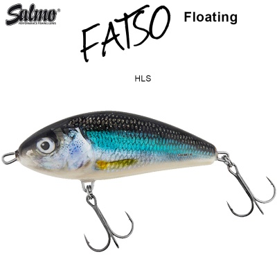 Salmo Fatso 10cm Floating | HLS