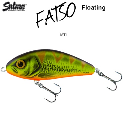 Salmo Fatso 10cm Floating | MTI