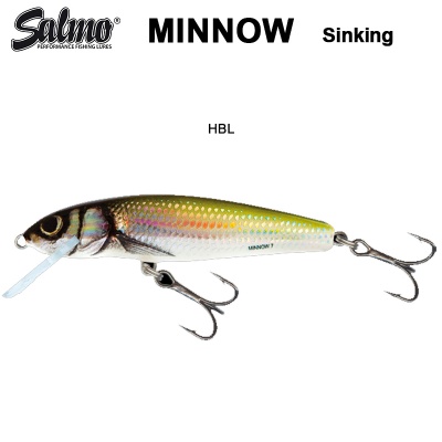 Salmo Minnow 5cm Sinking | HBL