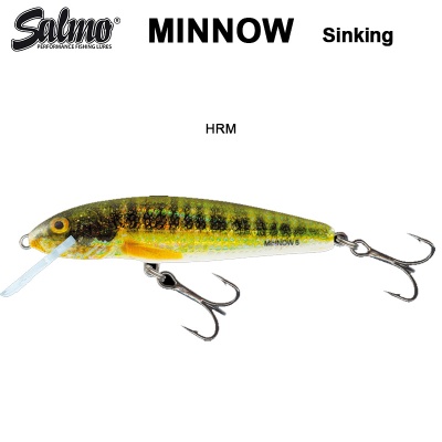 Salmo Minnow 5cm Sinking | HRM