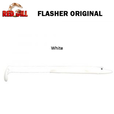Red Gill Original Flasher | White