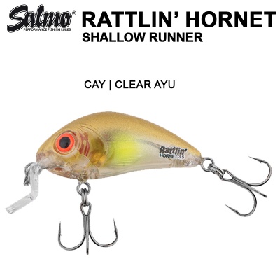Salmo Hard Lures Rattlin Hornet Shallow - Lures crankbaits