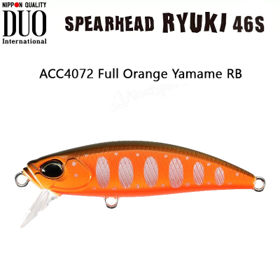 DUO Spearhead Ryuki | ACC4072 Full Orange Yamame RB