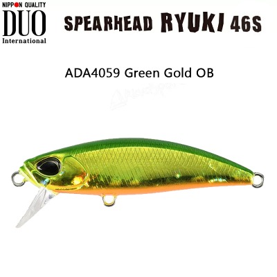 DUO Spearhead Ryuki | ADA4059 Green Gold OB