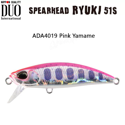 DUO Spearhead Ryuki | ADA4019 Pink Yamame