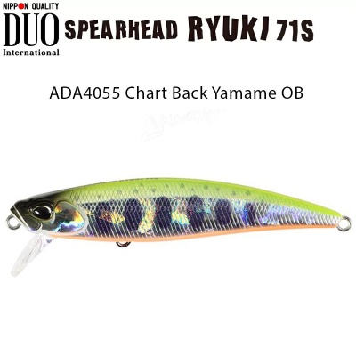 DUO Spearhead Ryuki | ADA4055 Chart Back Yamame OB