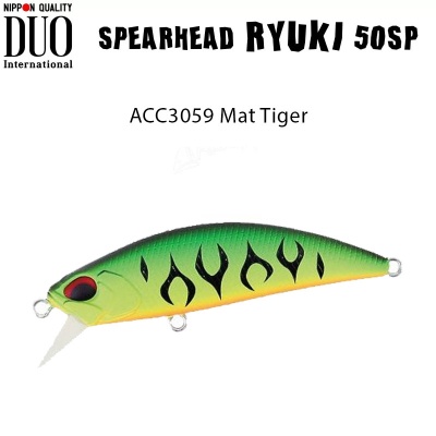 DUO Spearhead Ryuki 50SP | ACC3059 Mat Tiger