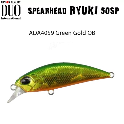 DUO Spearhead Ryuki 50SP | ADA4059 Green Gold OB