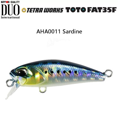 DUO Tetra Works Toto Fat 35F