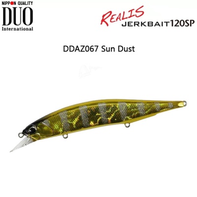 DUO Realis Jerkbait  | DDAZ067 Sun Dust