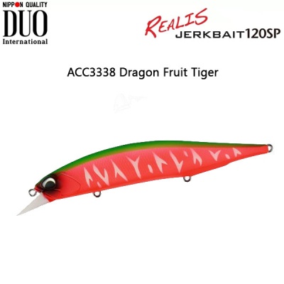 DUO Realis Jerkbait  | ACC3338 Dragon Fruit Tiger