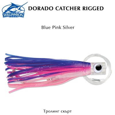 Williamson Dorado Catcher Rigged | Blue Pink Silver