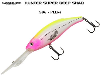 Sea Buzz HUNTER Deep Shad SDR 996 - PLEM