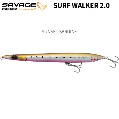 Savage Gear Surf Walker 2.0 | Sunset Sardine