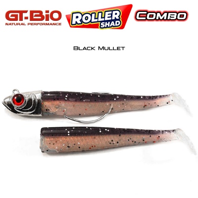 GT-Bio Roller Shad Combo | Black Mullet