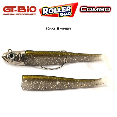GT-Bio Roller Shad Combo | Kaki Shiner