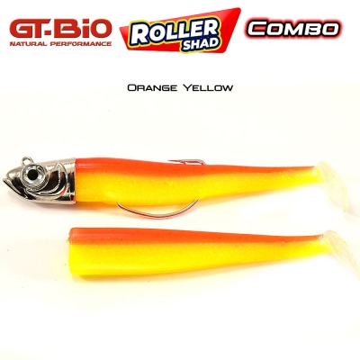 GT-Bio Roller Shad Combo | Orange Yellow