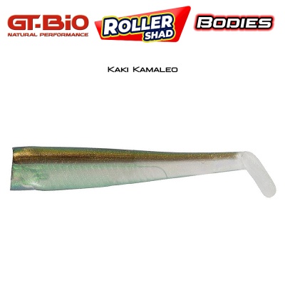 GT-Bio Roller Shad Bodies | Kaki Kamaleo