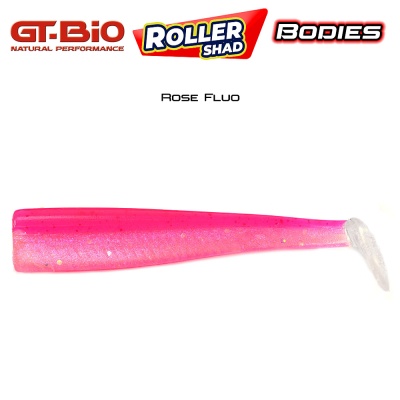 GT-Bio Roller Shad Bodies | Rose Fluo