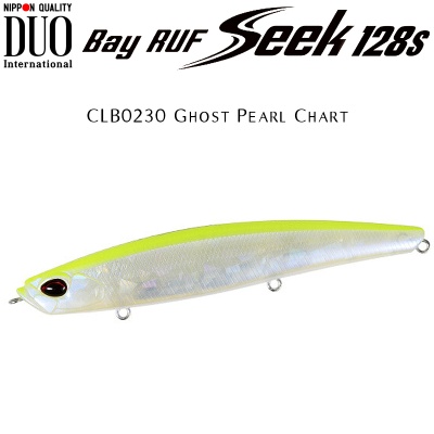 DUO Bay Ruf Seek 128S | CLB0230 Ghost Pearl Chart