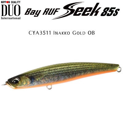 DUO Bay Ruf Seek 85S | CYA3511 Inakko Gold OB
