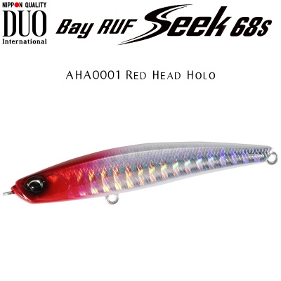 DUO Bay Ruf Seek 68S | AHA0001 Red Head Holo
