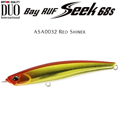 DUO Bay Ruf Seek 68S | ASA0032 Red Shiner