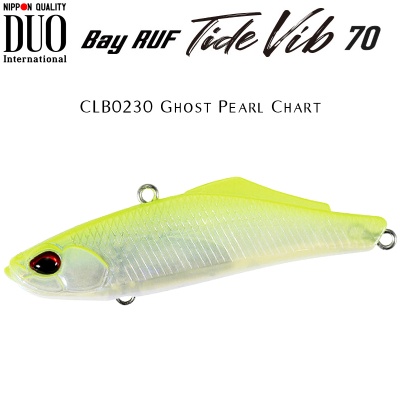 DUO Bay Ruf Tide Vib 70 | CLB0230 Ghost Pearl Chart