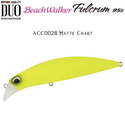 DUO Beach Walker Fulcrum 95S | ACC0028 Matte Chart