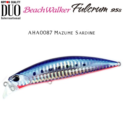 DUO Beach Walker Fulcrum 95S | AHA0087 Mazume Sardine