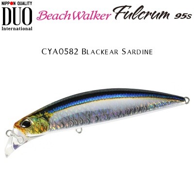 DUO Beach Walker Fulcrum 95S | CYA0582 Blackear Sardine
