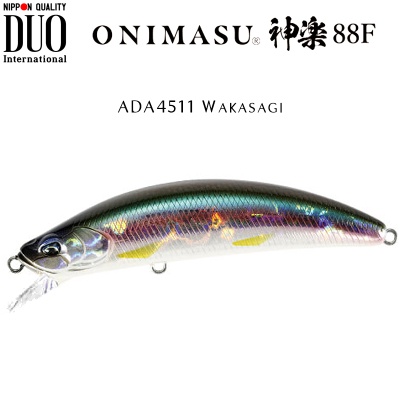 DUO Onimasu Kagura 88F | ADA4511 Wakasagi