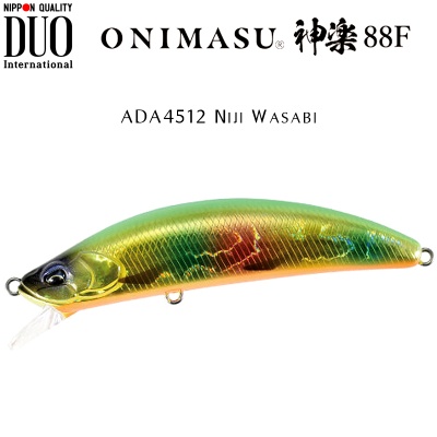 DUO Onimasu Kagura 88F | ADA4512 Niji Wasabi
