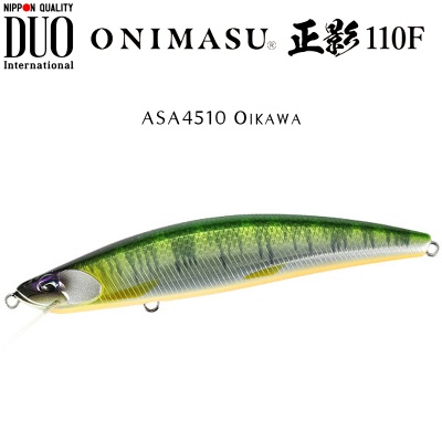 DUO Onimasu Masakage 110F | ASA4510 Oikawa