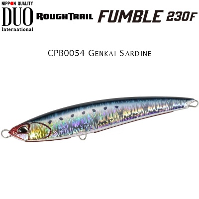 DUO Rough Trail Fumble 230F | CPB0054 Genkai Sardine
