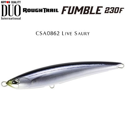 DUO Rough Trail Fumble 230F | CSA0862 Live Saury
