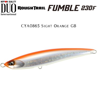 DUO Rough Trail Fumble 230F | CYA0865 Sight Orange GB