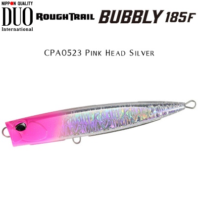 DUO Rough Trail Bubbly 185F | CPA0523 Pink Head Silver