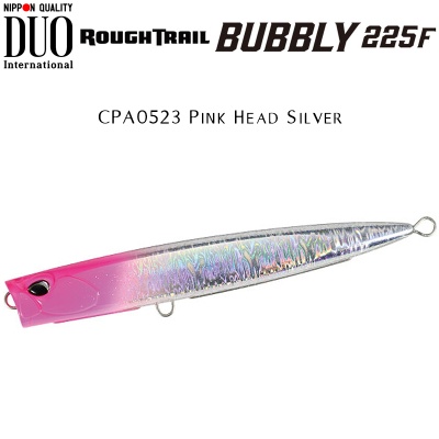 DUO Rough Trail Bubbly 225F | CPA0523 Pink Head Silver