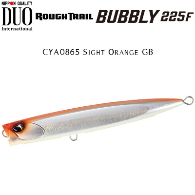 DUO Rough Trail Bubbly 225F | CYA0865 Sight Orange GB