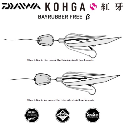 Daiwa Kohga BayRubber Free BETA 150g
