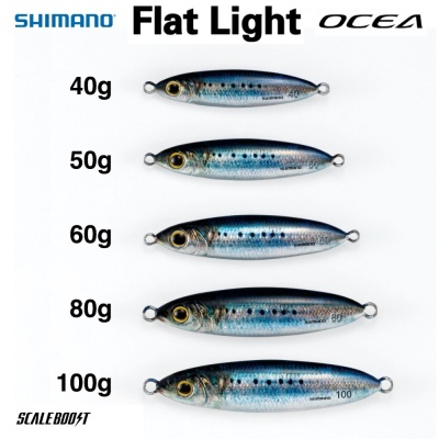 Shimano OCEA Flat Light Metal Jig