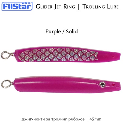 Filstar Glider Jet Ring 45mm | Purple / Solid