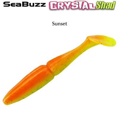 SeaBuzz Crystal Shad | Sunset